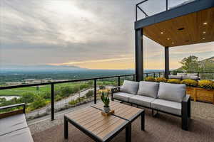 Balcony off main living area