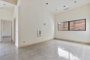 Exercise room with water station