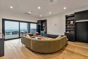 Second floor living room