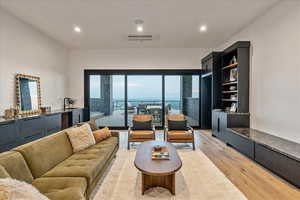 Second floor living room