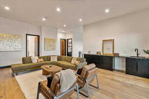 Second floor living room