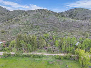View of mountain background