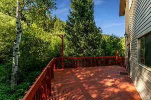 View of deck