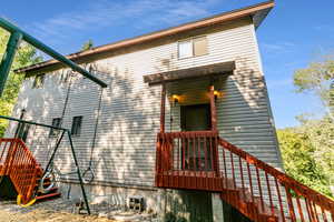 View of back of house