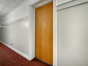 Welcome home - this is the front door.