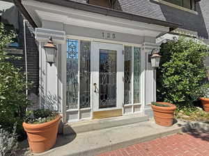 Entrance to property.