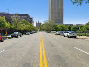 Near downtown landmarks
