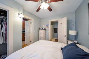 Closet and full bath