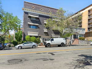 View of building exterior from across the street.