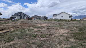 View of yard from south east corner