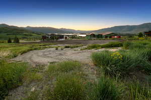View of mountain background