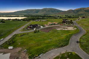 Mountain view featuring rural landscape