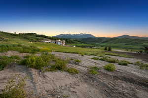 View of mountain backdrop