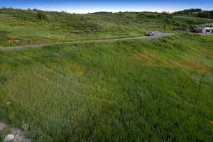 Aerial view of property's location featuring rural landscape
