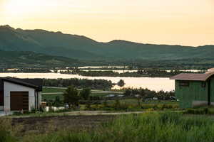 View of mountain background