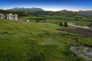 View of mountain backdrop