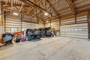 Roper Pole Barn | Conditioned Use |Pull through Garage doors