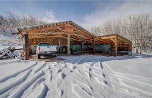 Exceptional 12.48-Acre View Lot with Barn & Utility Structures in Silver Creek Estates