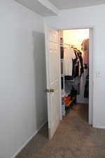 View of closet