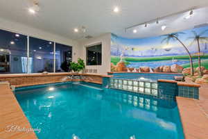 View of outdoor pool