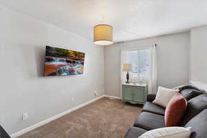 Nice open room with natural light.
