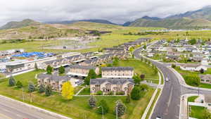 Drone / aerial view of mountains