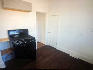 Kitchen featuring and pantry