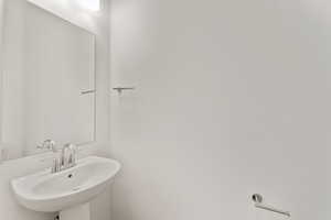 Bathroom with a sink