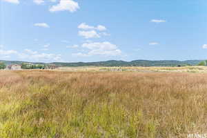 Mountain view featuring rural landscape