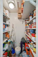 View of storage area