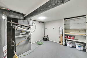 View of basement