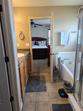 Master bathroom