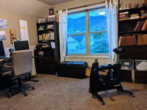 4th bedroom on the second level - room above the garage