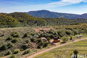 View of mountain background
