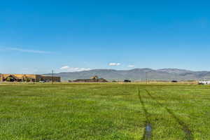Mountain view featuring rural landscape