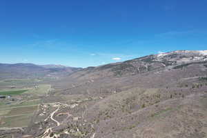 View of mountain background