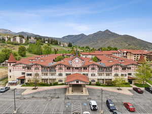 View of mountain background