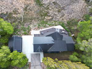 Aerial view of property and surrounding area