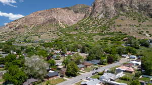 View of property location and its close proximity to the Wasatch Mountains, and Jumpoff Canyon trailhead