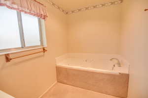 Bathroom with a bath