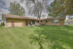 View of back of house