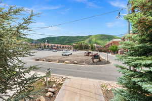 View of mountain background