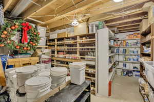 View of storage