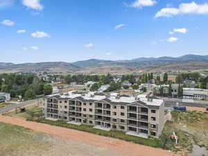 Drone / aerial view of mountains
