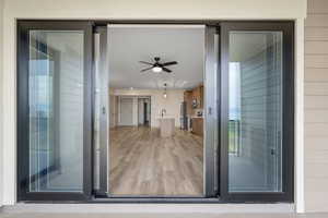 Entrance to property