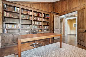 View of home office