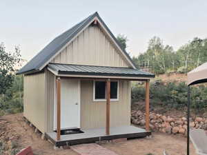 View of outdoor structure