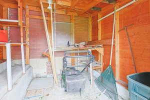 View of storage room