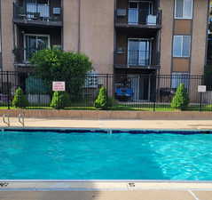 View of pool