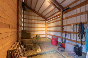 View of storage area